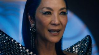 Michelle Yeoh smiling as Georgiou in Star Trek: Section 31