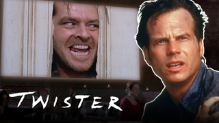 Jack Nicholson in The Shining / Bill Paxton in Twister